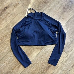 Athleta Crop Swim Top
